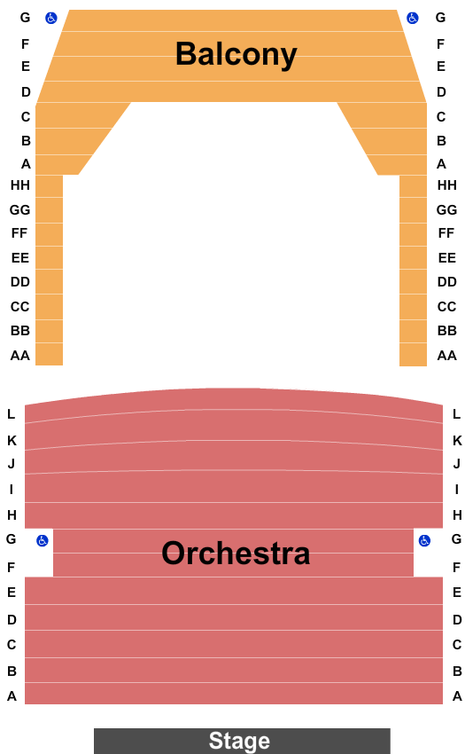Belbas Theater at Washington Pavilion Seating Chart