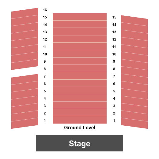 Belfry Music Theatre Seating Chart: End Stage