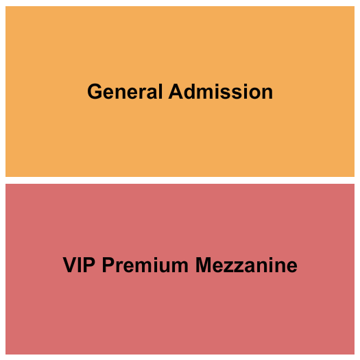 Believe Music Hall Seating Chart: GA/PremiumMezz