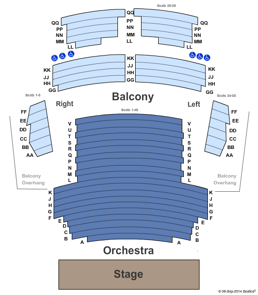 Bell Performing Arts Centre Seating Chart