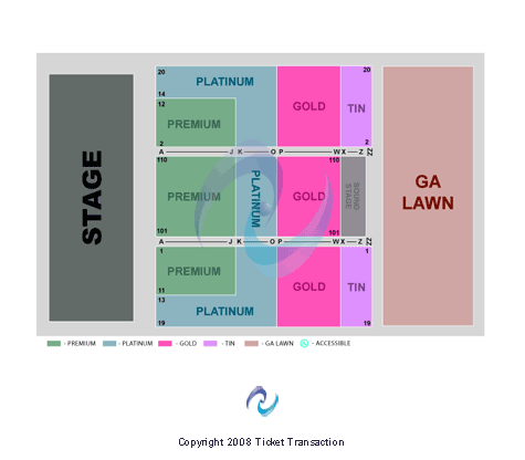 Belleayre Music Festival Seating Chart