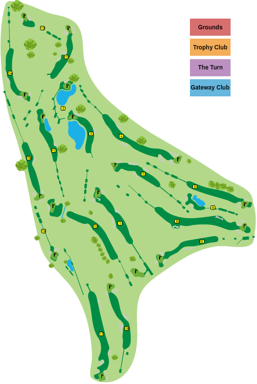 Bellerive Country Club Seating Chart: Golf