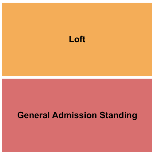 Belly Up Tavern Seating Chart: GA / Loft