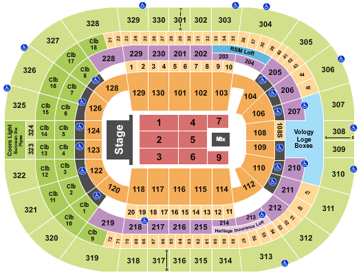 Benchmark International Arena Seating Chart: Chayanne