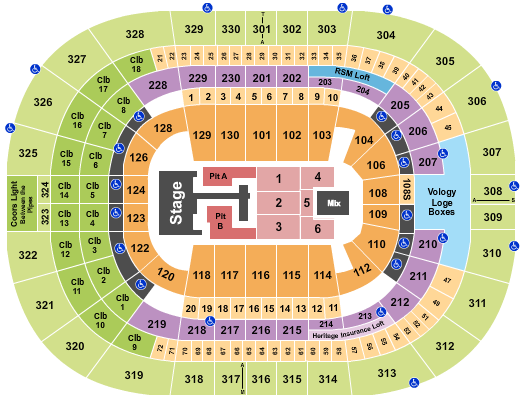 Benchmark International Arena Seating Chart: Teddy Swims