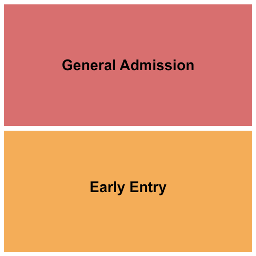 Benson Great Hall Seating Chart: GA/Early Entry