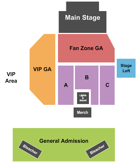 Benton Franklin Fairgrounds Seating Chart: Concert