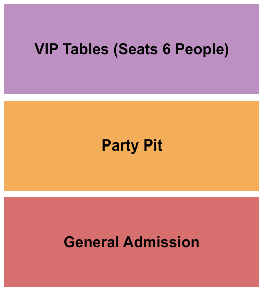Benton Franklin Fairgrounds Seating Chart: GA/Party Pit/VIP Table