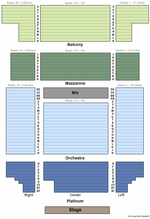 Disney On Ice Tickets Seating Chart Bergen Performing Arts Center
