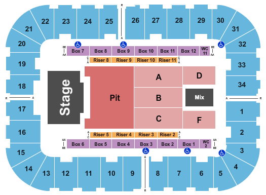 Berglund Center Coliseum Seating Chart: Billy Strings