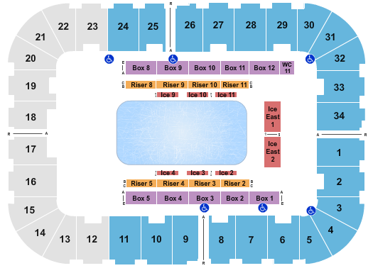 Berglund Center Coliseum Seating Chart: Disney On Ice