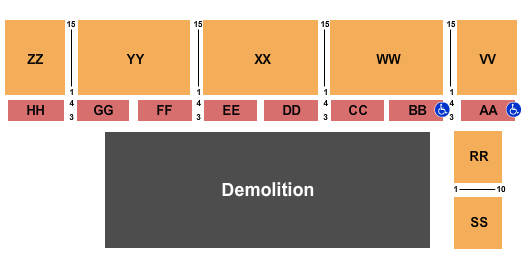 Berrien County Youth Fair Seating Chart: Demolition Derby