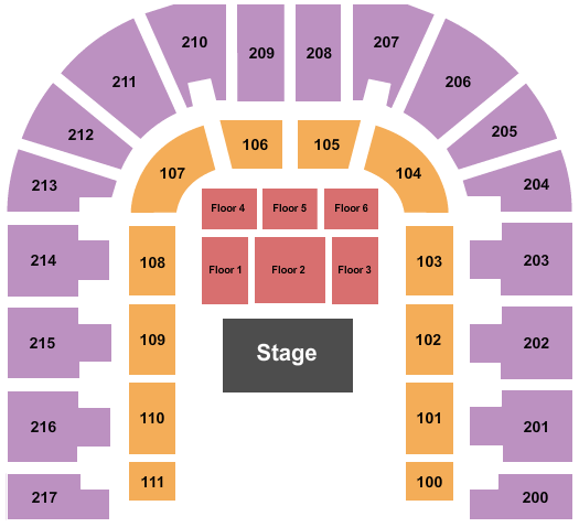 Bert Ogden Arena Seating Chart: Halfhouse 2