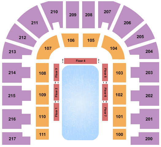 Bert Ogden Arena Seating Chart: Ringling Bros Circus