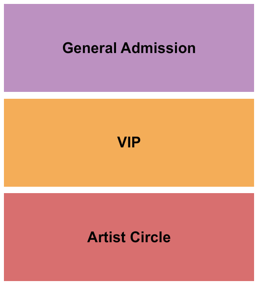 Bethlehem Community Church Seating Chart: GA/VIP