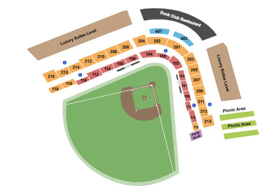 Bethpage Ballpark Map