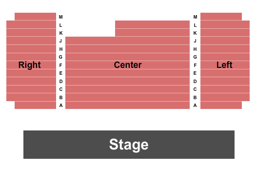 Beverly Arts Center Seating Chart: Endstage