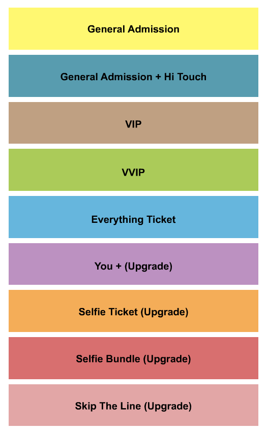 Beverly Arts Center Seating Chart: GA/VIPs