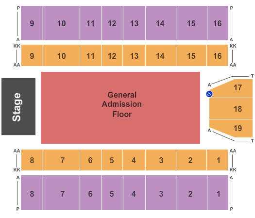 Marshall Health Network Arena Seating Chart