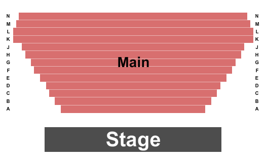 Bigfork Center for the Performing Arts Seating Chart: Endstage