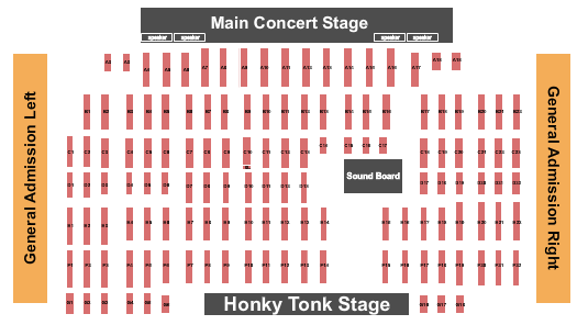 Billy Bob S Concert Seating Chart