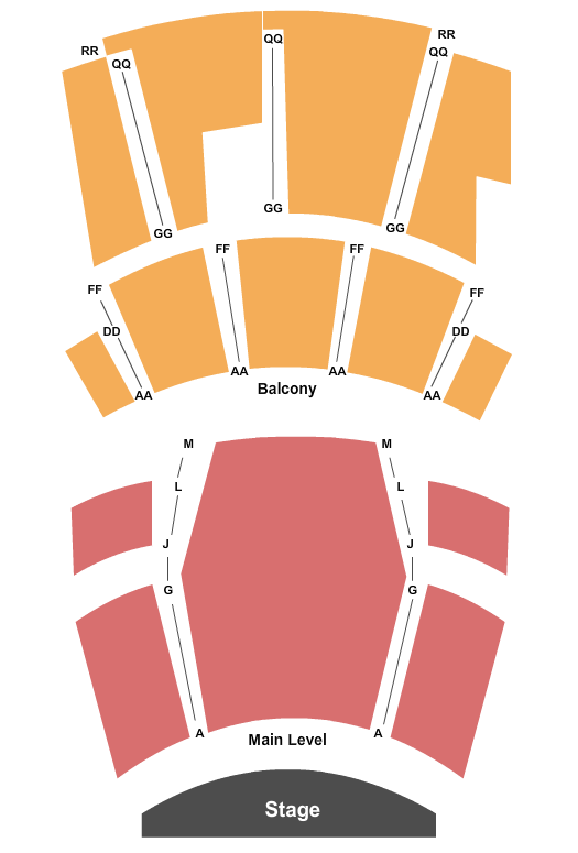 Bing Crosby Theater Map