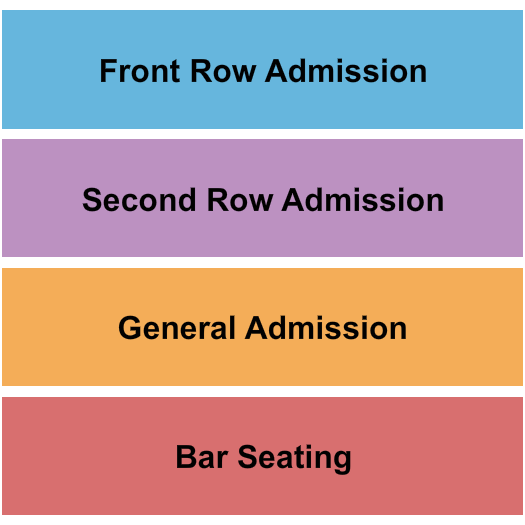 Biscuits and Blues Seating Chart: Bar/GA