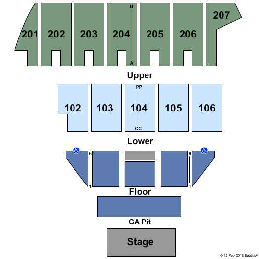 Bismarck Civic Center Seating Chart