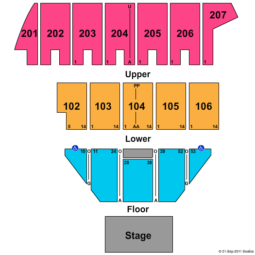 Bismarck Civic Center Seating Chart