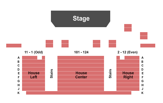 Hormel Theatre at Phoenix Theatre Seating Chart