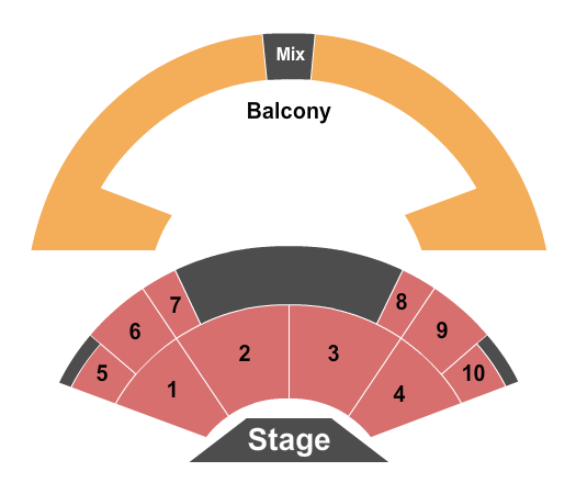 Blackhawk Ministries - Fort Wayne Seating Chart: End Stage
