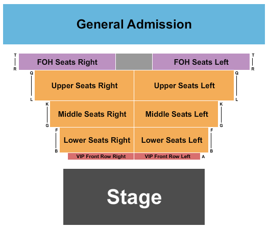 Blackwater Festival Grounds Seating Chart: Endstage