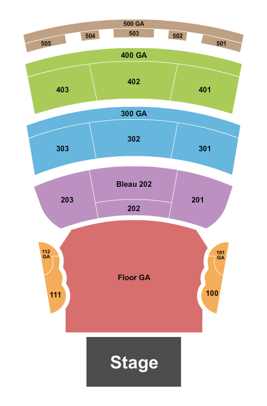 The Colosseum Caesars Palace Las Vegas Section Loge 203 Row A (front row) 