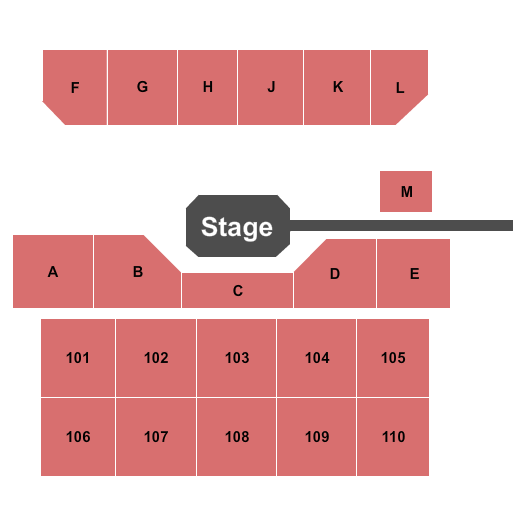 BleauLive Theater At Fontainebleau Las Vegas Seating Chart: Power Slap