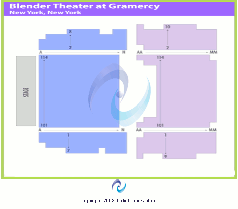 Gramercy Theatre Seating Chart