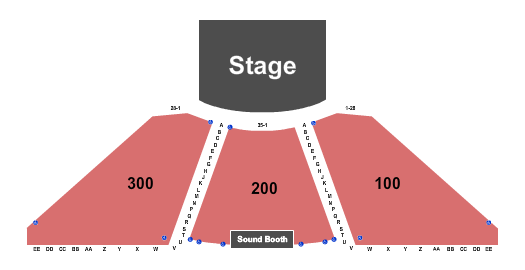 Blue Gate Performing Arts Center Map