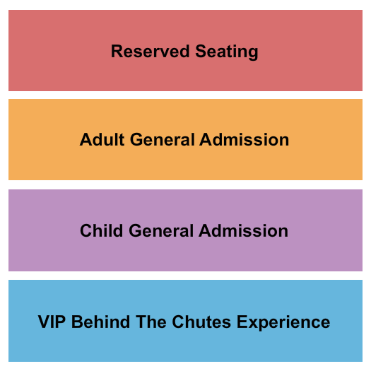 Blue Moon Arena Seating Chart: Rodeo