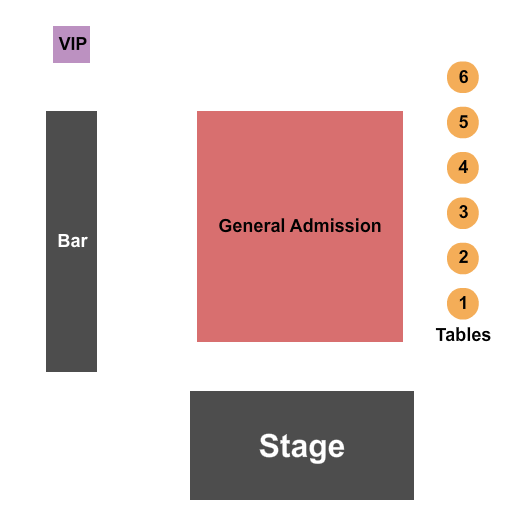 Blue Nile Seating Chart: GA/Tables