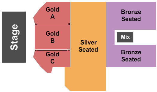 Blue Note Summer Sessions at Meritage Resort Seating Chart: Endstage Seated