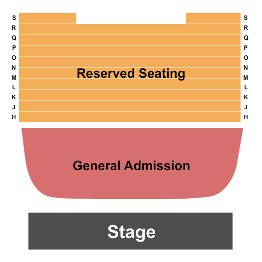 Bluegrass Music Hall of Fame & Museum Seating Chart: Endstage GA