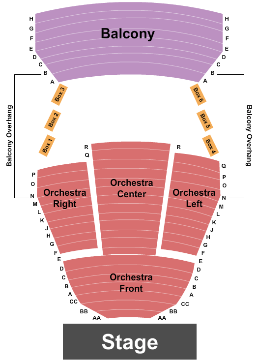 The Ed Mirvish Theatre Seating Chart