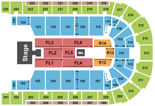 Boardwalk Hall Arena - Boardwalk Hall Seating Chart: Brandy