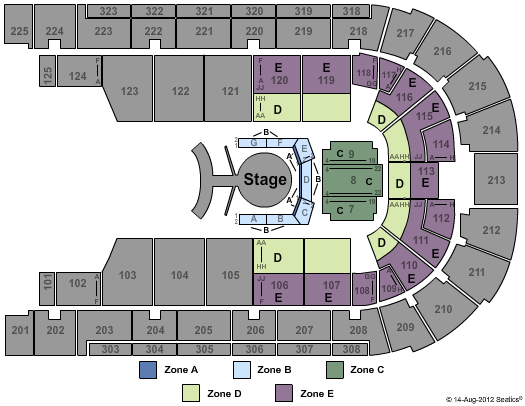 Boardwalk Hall Arena Seating Chart