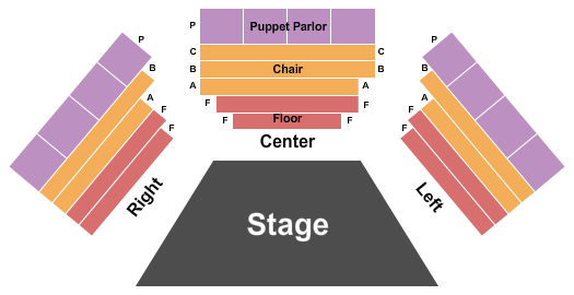 Bob Baker Marionette Theater Seating Chart: Endstage