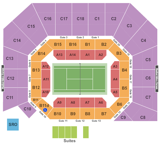 Husker Stadium Seating Chart