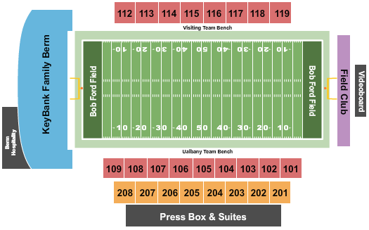 Bob Ford Field Seating Chart