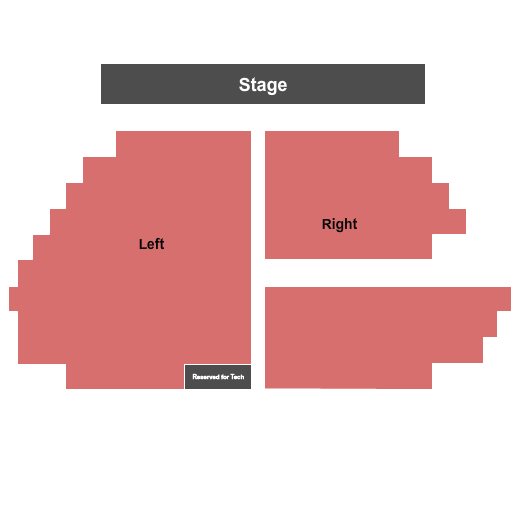 Boise Little Theater Seating Chart: Endstage 2