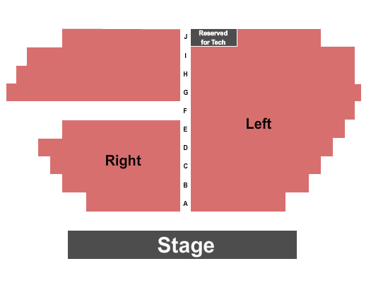 Boise Little Theater Seating Chart: Endstage 2