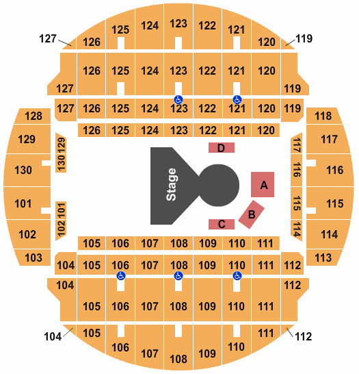 Bojangles Coliseum Seating Chart