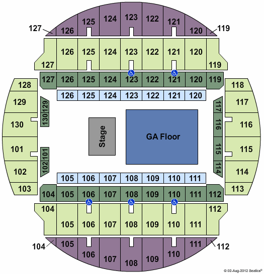 Bojangles Coliseum Seating Chart
